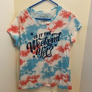 Wound up tie dye t shirt Xxl junior 21